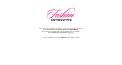 Desktop Screenshot of fashionconsulting-agency.com